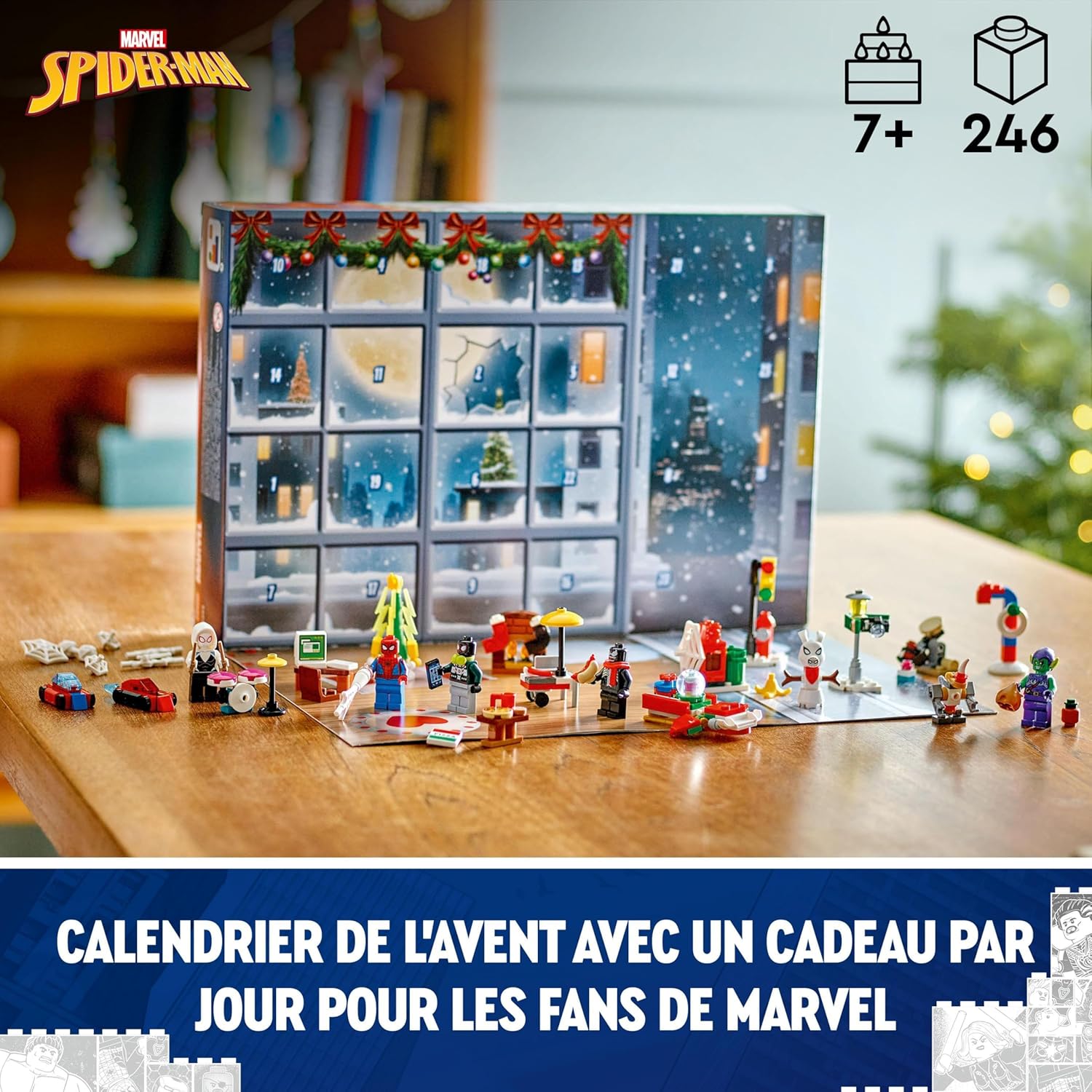 LEGO Marvel Calendrier de l’Avent Spider-Man 2024